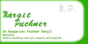 margit puchner business card